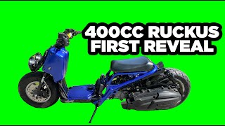 400cc Honda Ruckus Reveal and Walk Around [upl. by Socher]