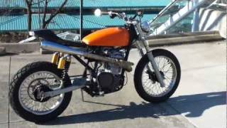 1984 Honda XR500 custom build  walk around and revs [upl. by Messab]