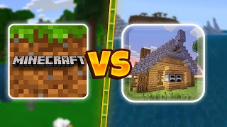 Minecraft Bedrock Edition vs MiniCraft New WorldCraft [upl. by Nyasuh478]