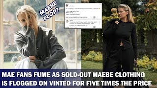 Molly Mae Fans Furious as SoldOut Maebe Clothing Resells on Vinted for 5 Times the Price [upl. by Madai]