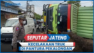 Kecelakaan Truk Kontainer Muatan Gula di Jalan Pantura Pekalongan Kemacetan Sampai 5 KM [upl. by Nisa175]