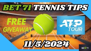 Tennis Picks and Predictions 11524 [upl. by Harrietta]