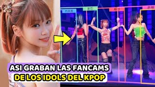 LE SSERAFIM SE VUELVEN VIRALES POR REVELAR COMO SE GRABAN LAS FANCAMS DE LOS IDOLS DEL KPOP [upl. by Izaak]