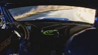 Stephane Sarrazin  Rally Monte Carlo 2005  onboard [upl. by Akinom]