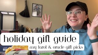 Holiday Deck Gift Guide  My Tarot and Oracle Gift Picks [upl. by Hnahym779]