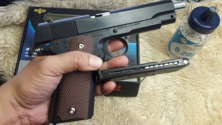 Makatotohanang laruang baril  Realistic Colt M1911 toy gun  Airsoft Gun mukhang mahal ang bili ko [upl. by Aremat133]