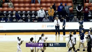 UTEP vs Tarleton  Game Highlights [upl. by Goodson129]