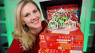 Beauty Advent Calendar from The Body Shop Unboxing ASMRish [upl. by Gnaig]