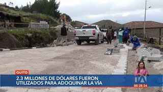 La vía al primer refugio del nevado Cayambe fue inaugurada por la Prefectura de Pichincha [upl. by Einitsed211]