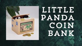 Lets Play Coin Bank Little Panda ASMR shortslive shortsfeed asmrsounds [upl. by Severin]