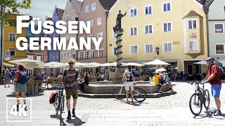 Füssen GERMANY 2024 • 4K 60 fps HDR ASMR [upl. by Linet850]