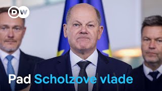 Politička kriza u Njemačkoj Raspad koalicije i pad vlade Olaf Scholza [upl. by Rhu]