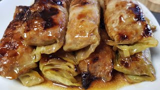 cabbage rolls How to make juicy cabbage dolme that melts in your mouth [upl. by Dnanidref]