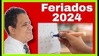 Días Feriados del 2024🇩🇴 descubre cuántos días feriados tendrá el 2024🤯 [upl. by Toole]