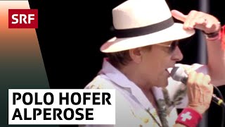 Polo Hofer und Band Alperose  Gurtenfestival 2015  SRF [upl. by Nilecoj]