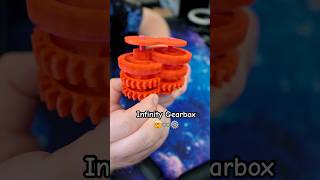 InfinitelyExtendable Gearbox Creates Exponential Gear Ratios stem 3dprinting physics [upl. by Eical]