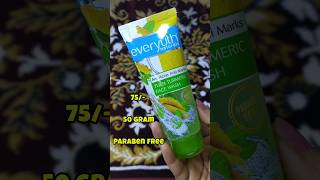 Everyuth naturals Anti Acne Anti Marks Tulsi Turmeric Face Wash skincare shortsfeed [upl. by Alma943]