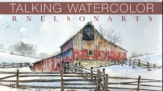 Talking Watercolor Drawing figures Warm up first [upl. by Brower]