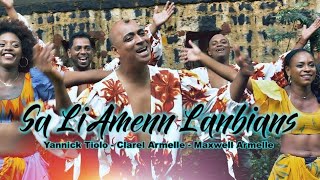 Sa Li Amenn Lanbians  Clarel Armelle Ft Yannick Tiolo amp Maxwell ARMELLE Clip Officiel [upl. by Yakcm]