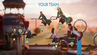 Fighting for the win at Ilvermorny Pitch in HP Quidditch Champions  Game 1 [upl. by Flessel900]