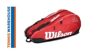 Wilson Federer Team 6 Pack Bag [upl. by Eigger]