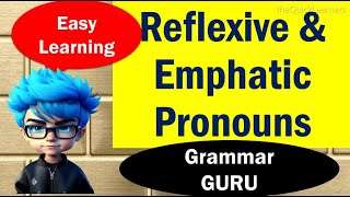 Emphatic and Reflexive Pronouns  Difference  Learn English Grammar  Types  Examples  Explained [upl. by Foy]