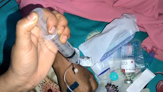 Ivf injection video Iv ceftriaxone Ceftron 2G injection pushBy cannula sixtynine injection ep91 [upl. by Esinwahs]