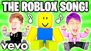 THE ROBLOX SONG 🎵 Official LankyBox Music Video [upl. by Beitch778]