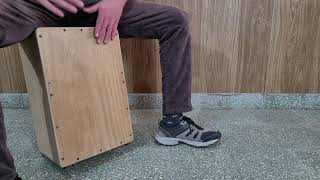 CAJON FLAMENCO  Snare cajon PROFESIONAL by Adrian Foppiano Luthier [upl. by Mose235]