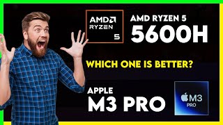 AMD Ryzen 5 5600H vs Apple M3 Pro Comparison [upl. by Gardner118]