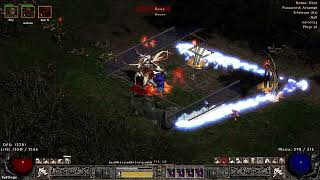 Project Diablo 2 season 8 Frenzy Barb vs Ubers  medium budget [upl. by Fey254]