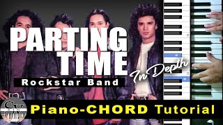 PARTING TIME PianoCHORD Tutorial by Rockstar InDepth [upl. by Ytsirk]