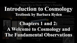 Welcome to Cosmology and its Fundamental Observations [upl. by Philips]