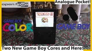 Analogue Pocket Gets New Game Boy and Game Boy Color Cores New Features Better Screen Filters [upl. by Nylaret276]