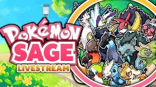 SICK FAKEMON Pokemon Sage Fan Game  Livestream [upl. by Fayre]