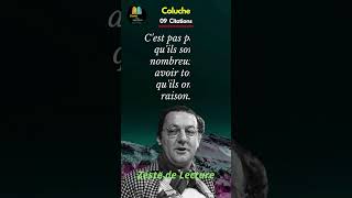 Coluche  ses meilleures citations sur la vie [upl. by Pasahow]