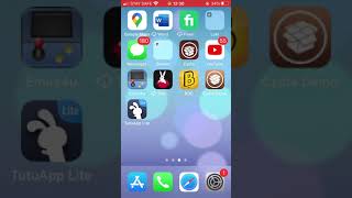 TutuApp Lite install for iPhone iPad running iOS 144  iOS 10 [upl. by Einnov]