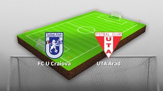 🇷🇴 FCUCRAIOVA  UTA ARAD  live fifa22 craiova uta arad romania liga1 [upl. by Kentiggerma354]