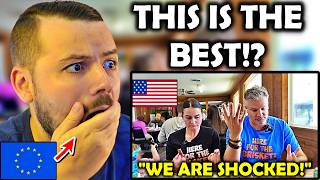 European Reacts to Brits Try Texas Best BBQ Shocking [upl. by Eiramrefinnej]