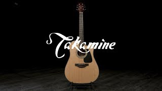 Takamine GD30CE Dreadnought Electro Acoustic Natural  Gear4music demo [upl. by Hgeilyak]