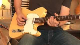 1966 Fender Telecaster refin Part1 [upl. by Assirk]