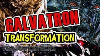 MEGATRON amp GALVATRON How did Galvatron become Megatron Transformers 5 Transformers The Last Knight [upl. by Selma]