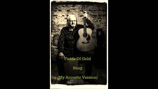 Fields Of Gold  Sting  My Acoustic Version [upl. by Esinaj]