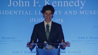 Jack Schlossberg introduces An Taoiseach Leo Varadkar TD [upl. by Latonia]