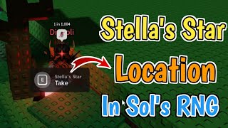 How To Find Stellas Star In Sols RNG 2024  Stellas Star Location In Sols RNG [upl. by Jonell]