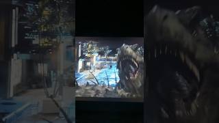 T Rex vs Indominus Rex youtube jurassicworld trex indominusrex cuajo21 [upl. by Colwen]