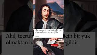 Spinoza Akıl tecrübesiz bir zihin için felsefe [upl. by Fabrianna]