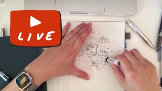 Live Part 2 Muji Planner Decorating [upl. by Etnoed644]