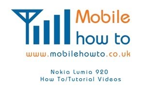 How to enabledisable flightairplane mode  Windows Phone 8Nokia Lumia 920 [upl. by Onitrof905]