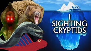 The One Sighting Cryptid Iceberg Explained [upl. by Merton]